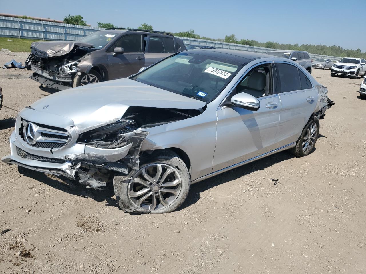 VIN 55SWF4KB5GU115492 2016 MERCEDES-BENZ C-CLASS no.1