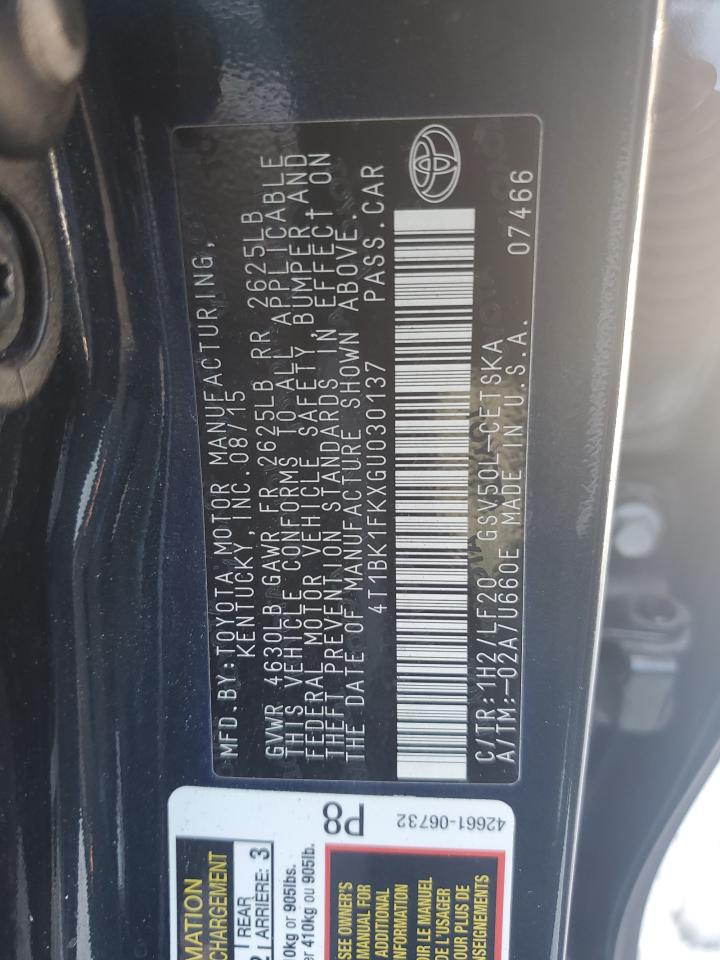 2016 Toyota Camry - Image 13