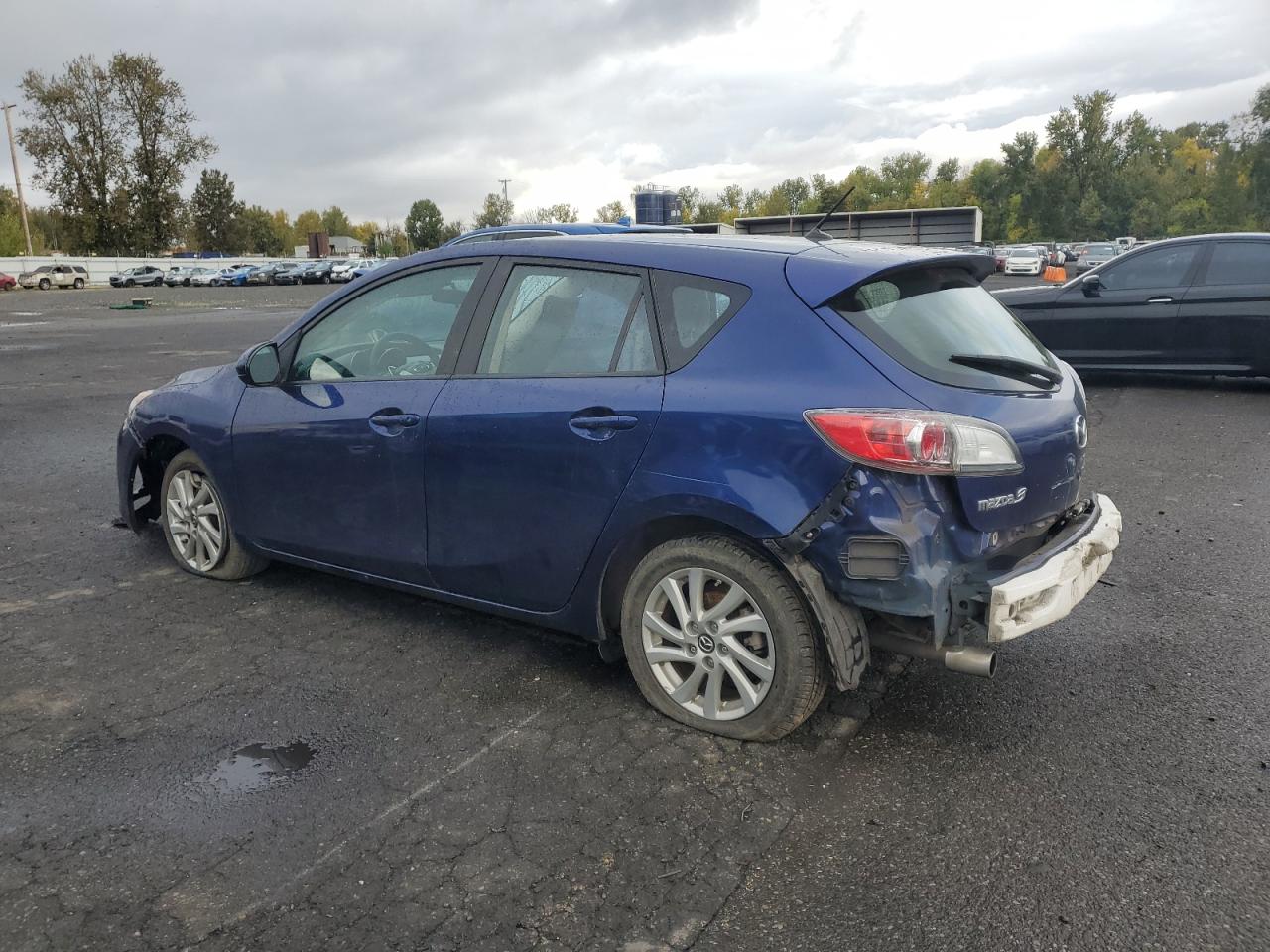 VIN JM1BL1L86D1705148 2013 MAZDA 3 no.2