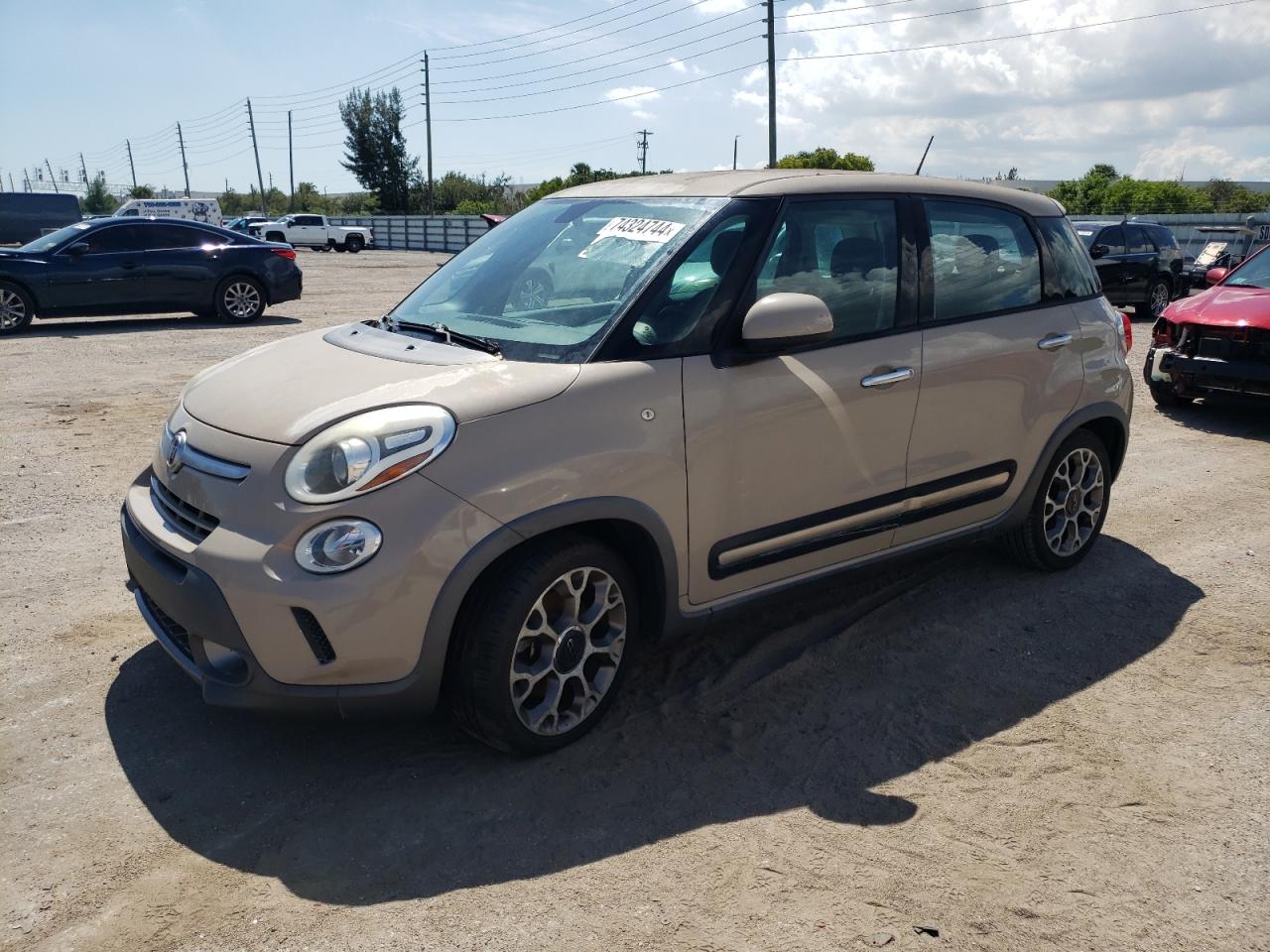 ZFBCFADH1EZ020216 2014 Fiat 500L Trekking