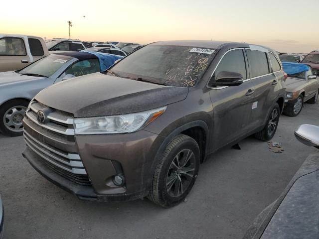  TOYOTA HIGHLANDER 2019 Коричневий