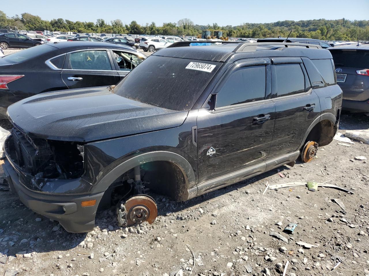 2021 Ford Bronco Sport Outer Banks VIN: 3FMCR9C67MRB40748 Lot: 72965074