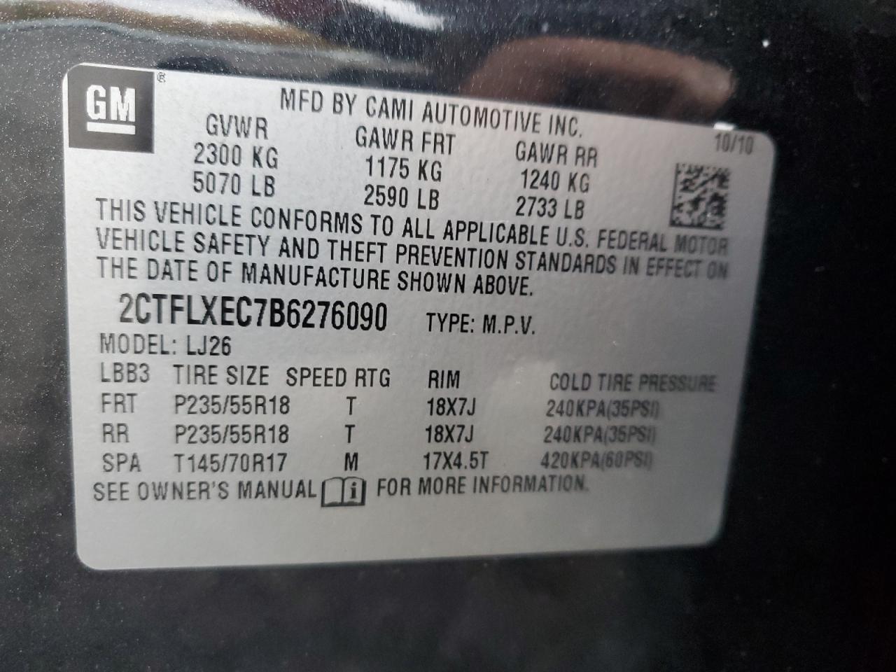 2011 GMC Terrain - Image 13