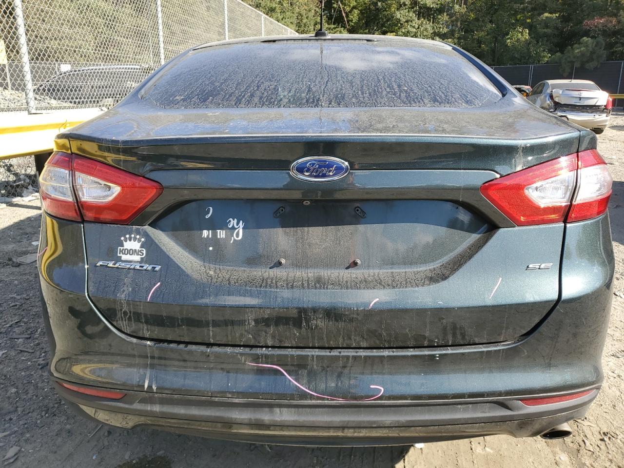 2016 Ford Fusion Se VIN: 1FA6P0H73G5110535 Lot: 76140674