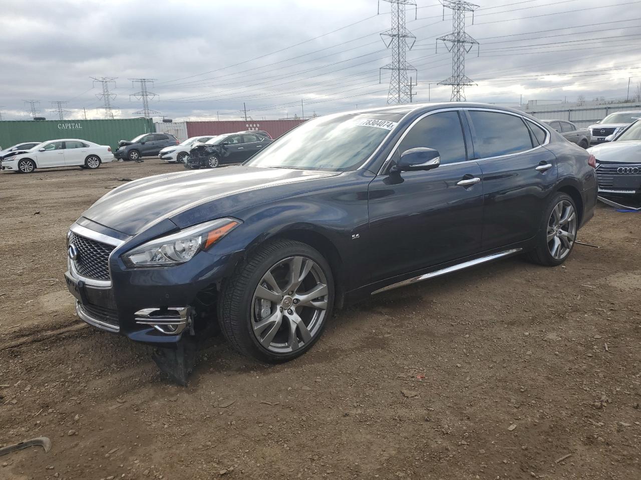 2016 Infiniti Q70L 5.6 VIN: JN1AY1PR2GM590103 Lot: 78304074