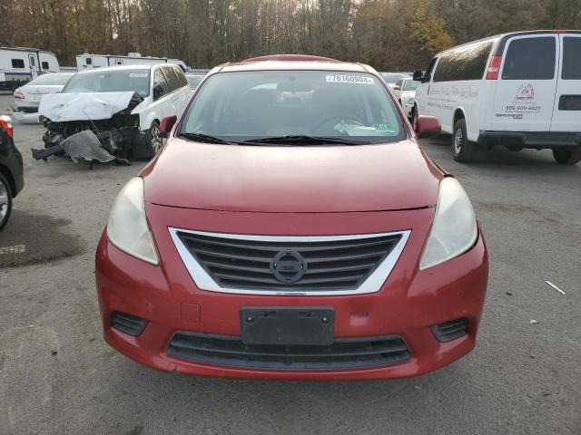  NISSAN VERSA 2012 Red