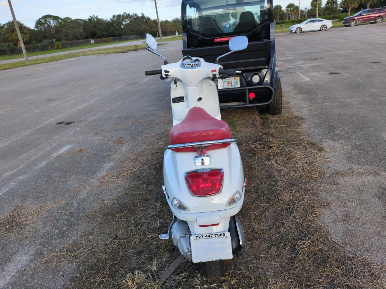 2008 Vespa Lx 150 VIN: ZAPM448F385600353 Lot: 75200024