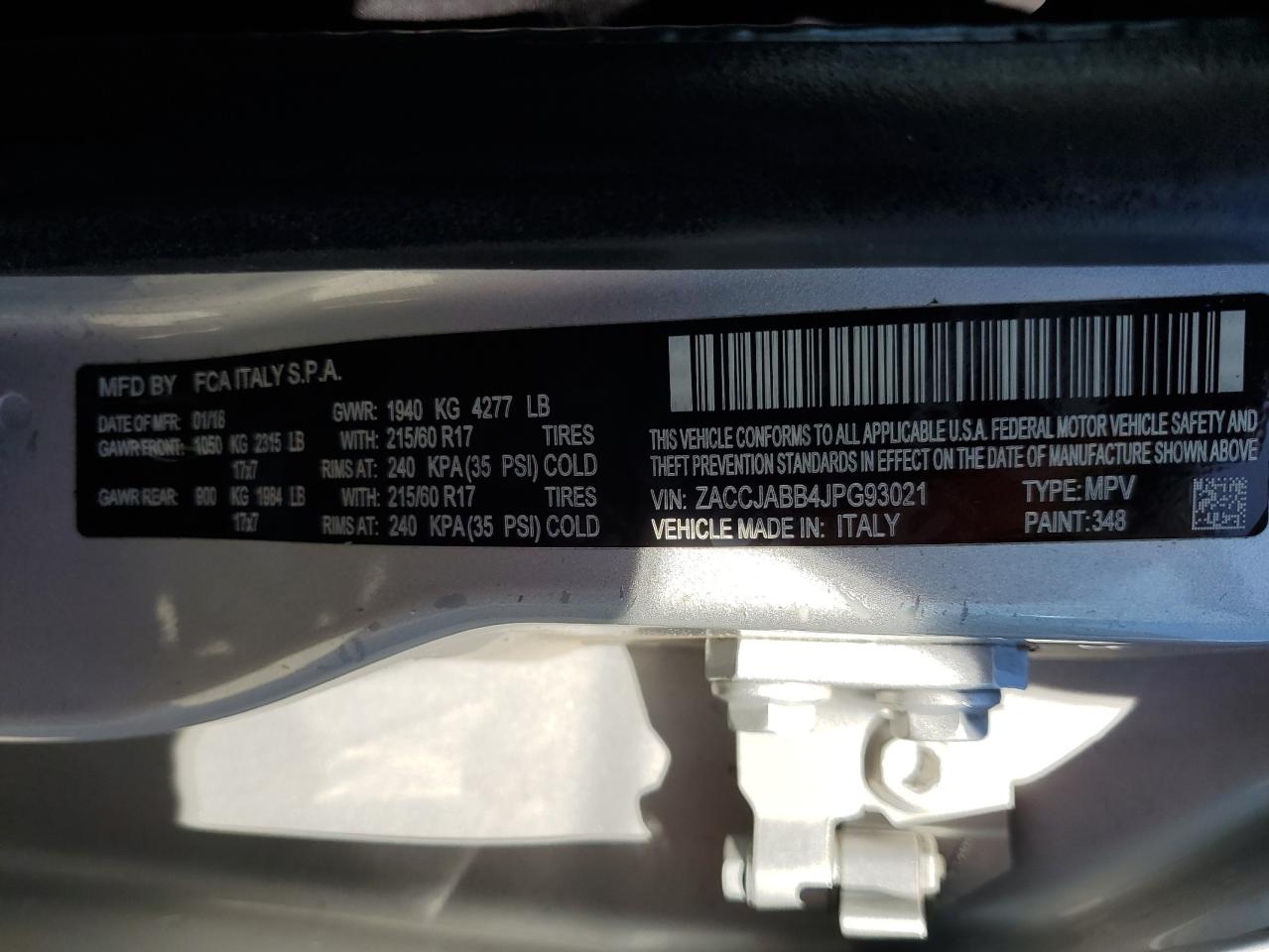 2018 Jeep Renegade - Image 12