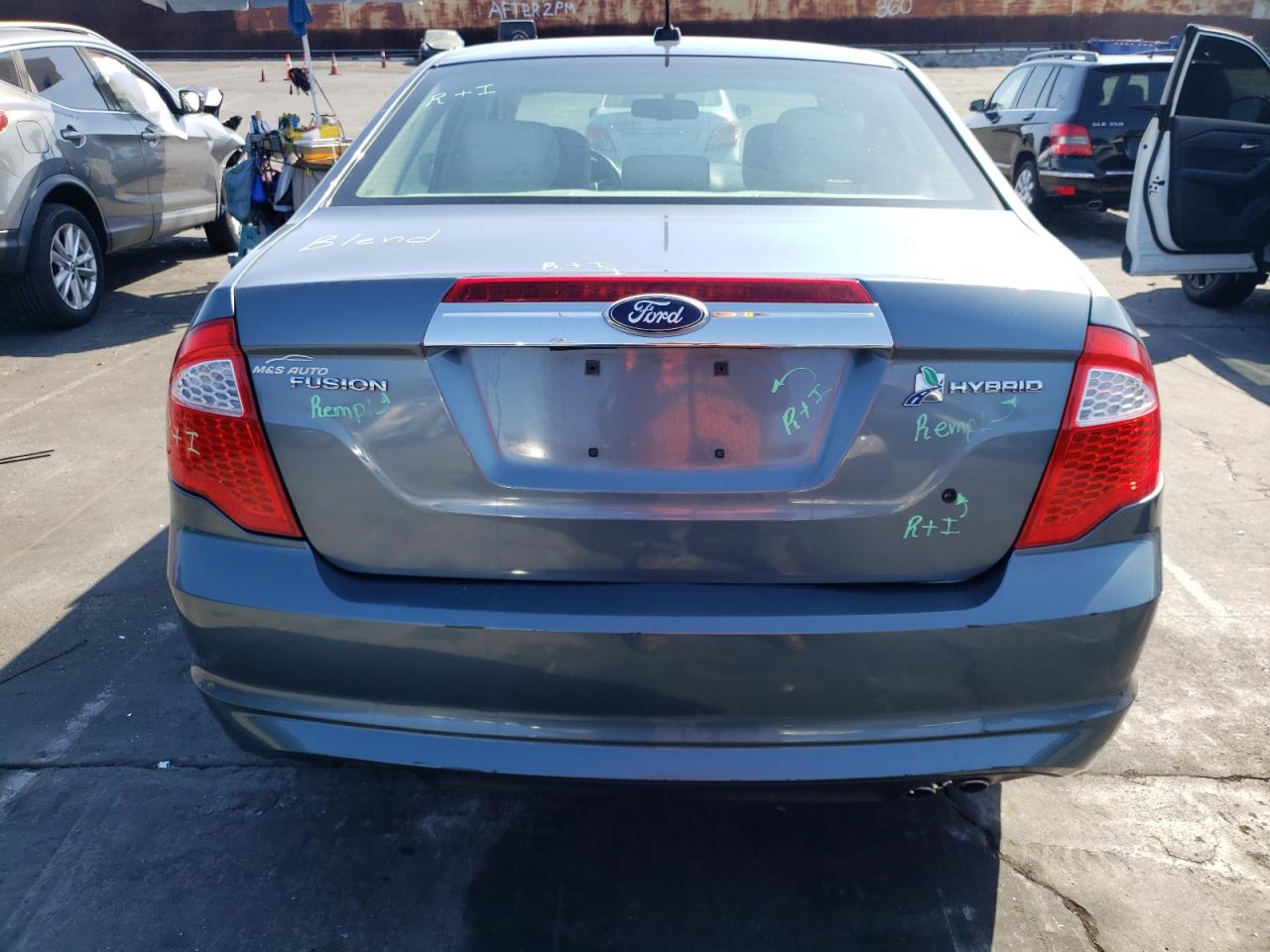 2011 Ford Fusion Hybrid VIN: 3FADP0L32BR312963 Lot: 73967294
