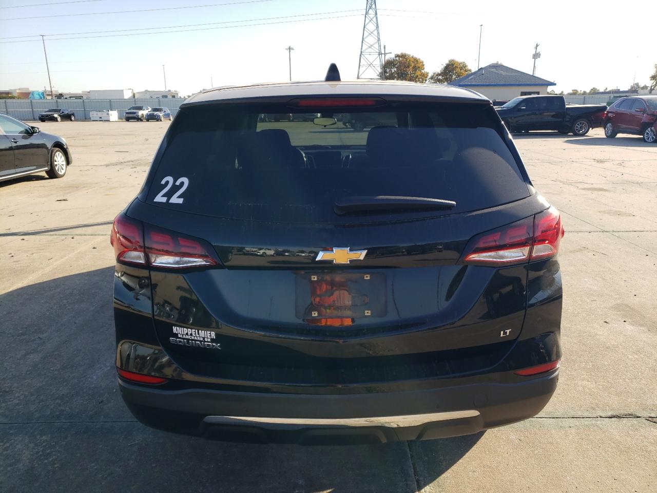 2022 Chevrolet Equinox Lt VIN: 3GNAXKEVXNL101757 Lot: 76994634