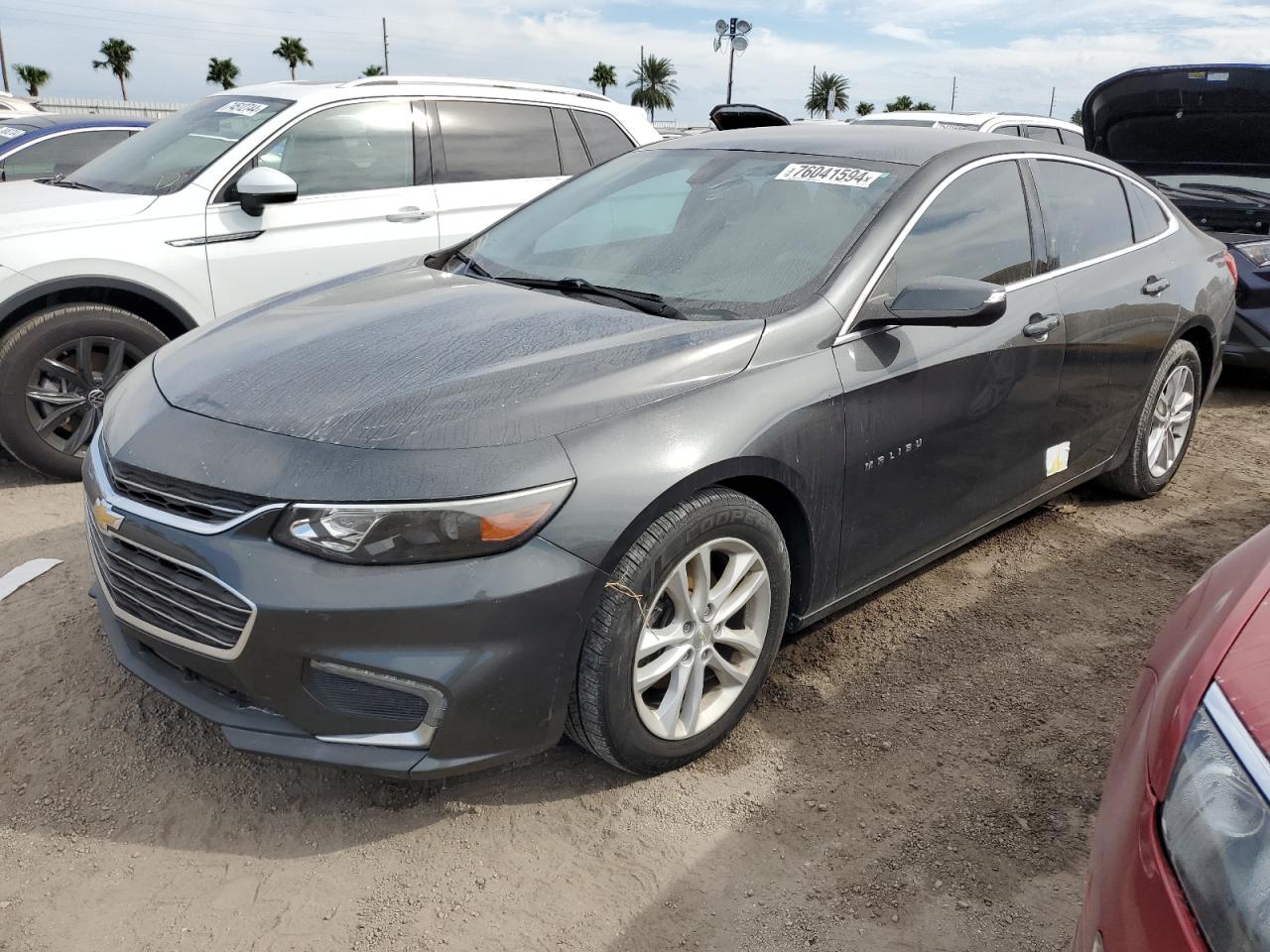 2017 Chevrolet Malibu Lt VIN: 1G1ZE5ST0HF215702 Lot: 76041594