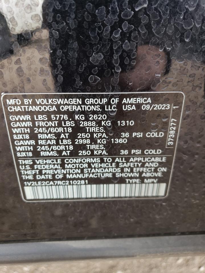 VIN 1V2LE2CA7RC210281 2024 VOLKSWAGEN ATLAS no.14