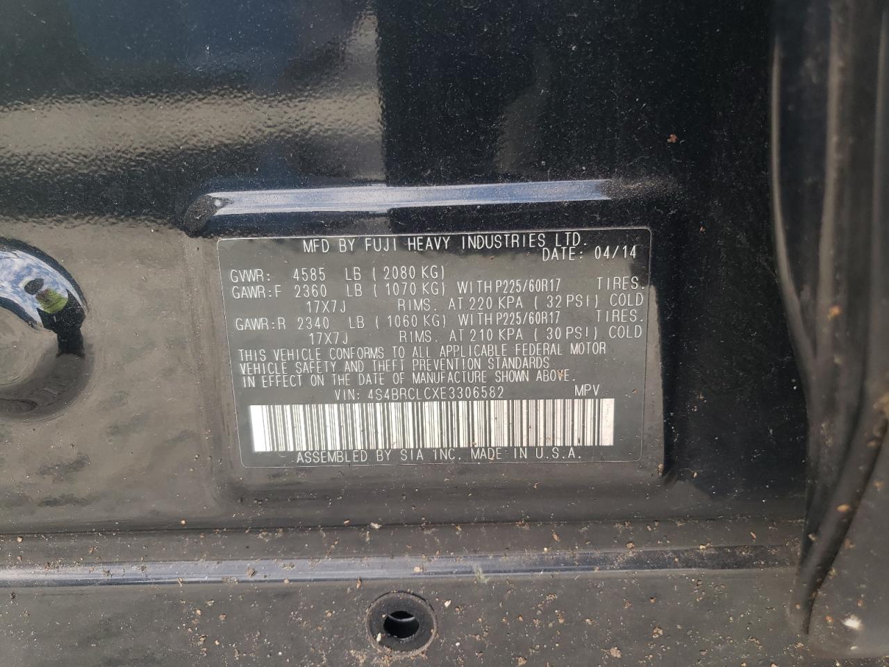 2014 Subaru Outback - Image 14