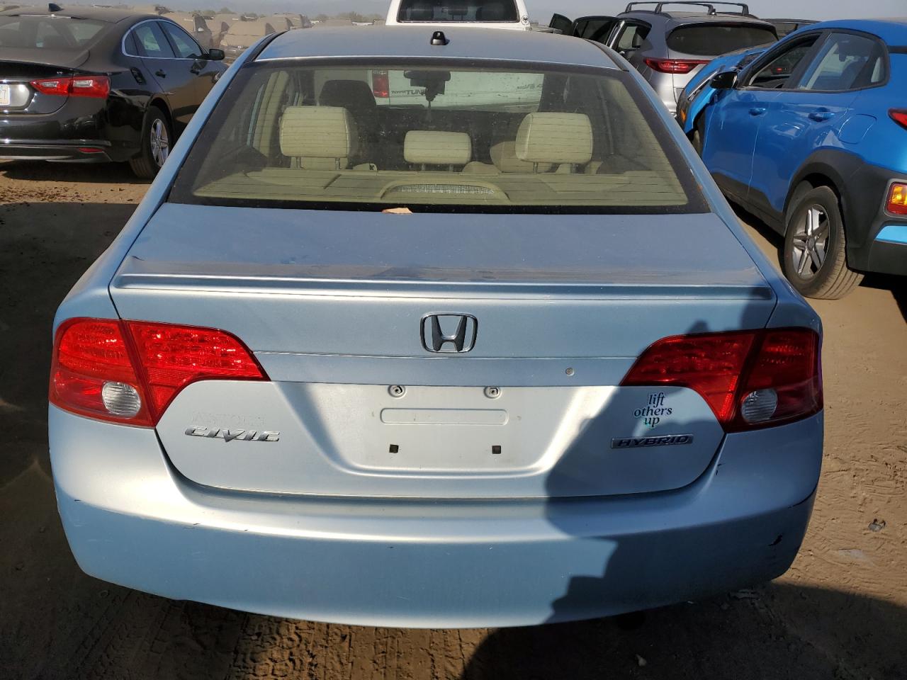 JHMFA36297S017572 2007 Honda Civic Hybrid