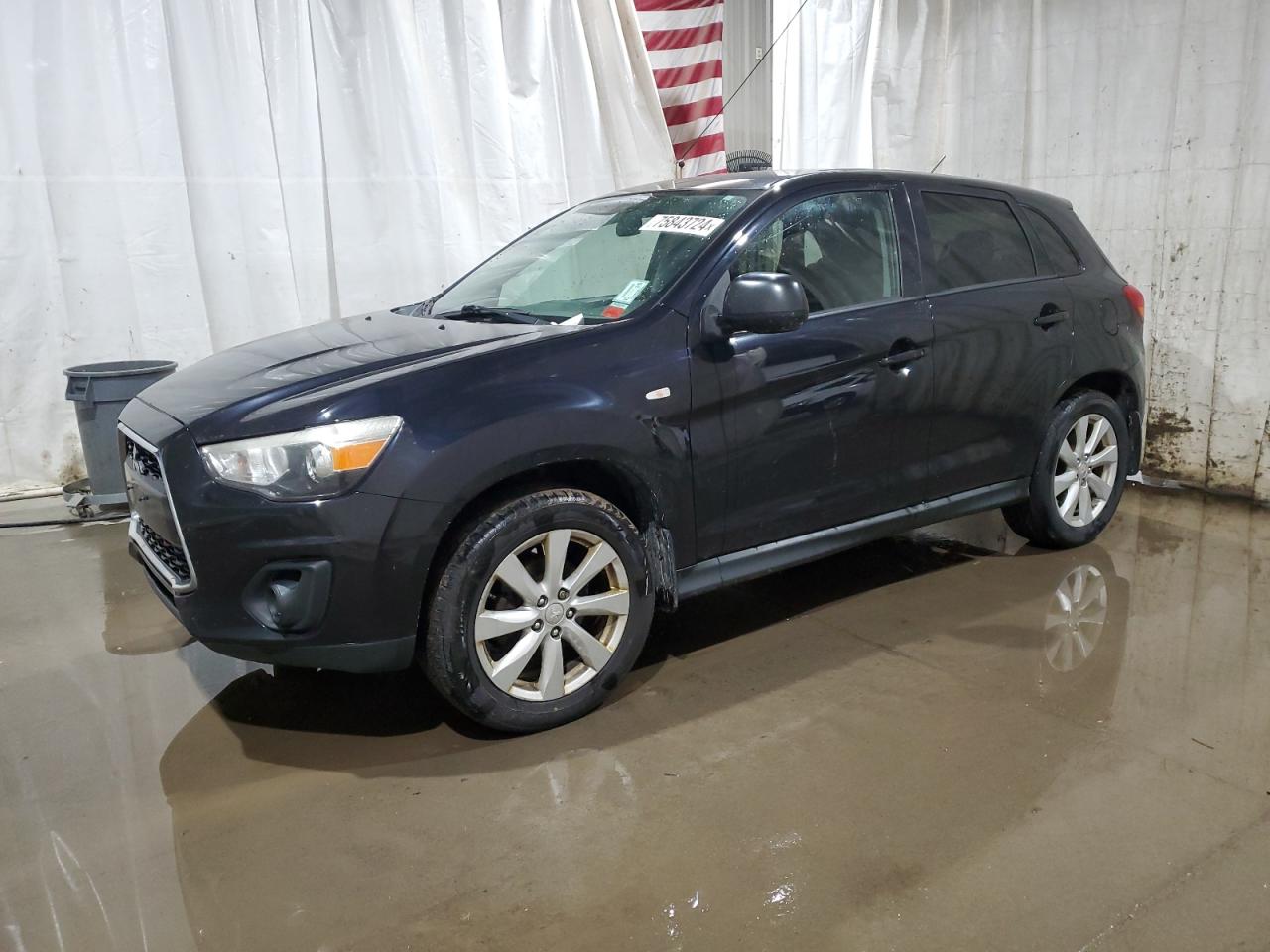 2014 Mitsubishi Outlander Sport Es VIN: 4A4AR3AU8EE021503 Lot: 75843724