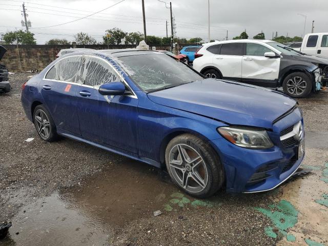  MERCEDES-BENZ C-CLASS 2020 Синий