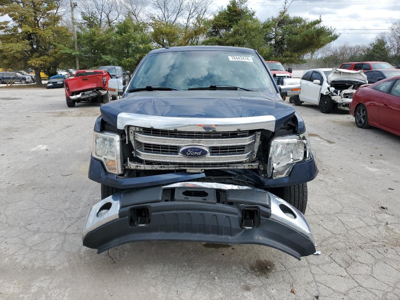 2013 Ford F150 Supercrew VIN: 1FTFW1EFXDFD39606 Lot: 78443474