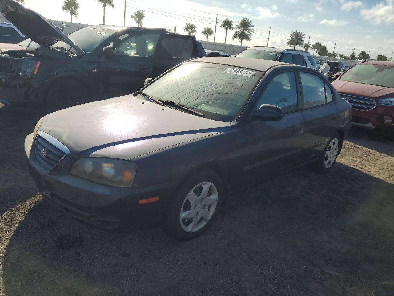 2005 Hyundai Elantra Gls VIN: KMHDN46D05U189149 Lot: 75098114