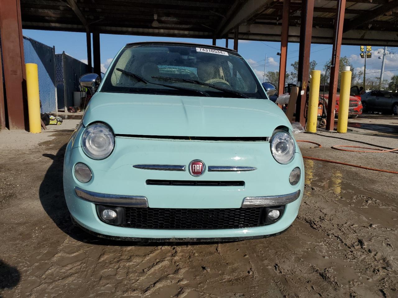 2017 Fiat 500 Lounge VIN: 3C3CFFER0HT661732 Lot: 74310534