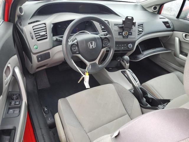  HONDA CIVIC 2012 Red