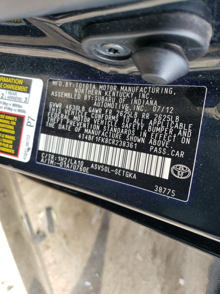 2012 Toyota Camry - Image 13