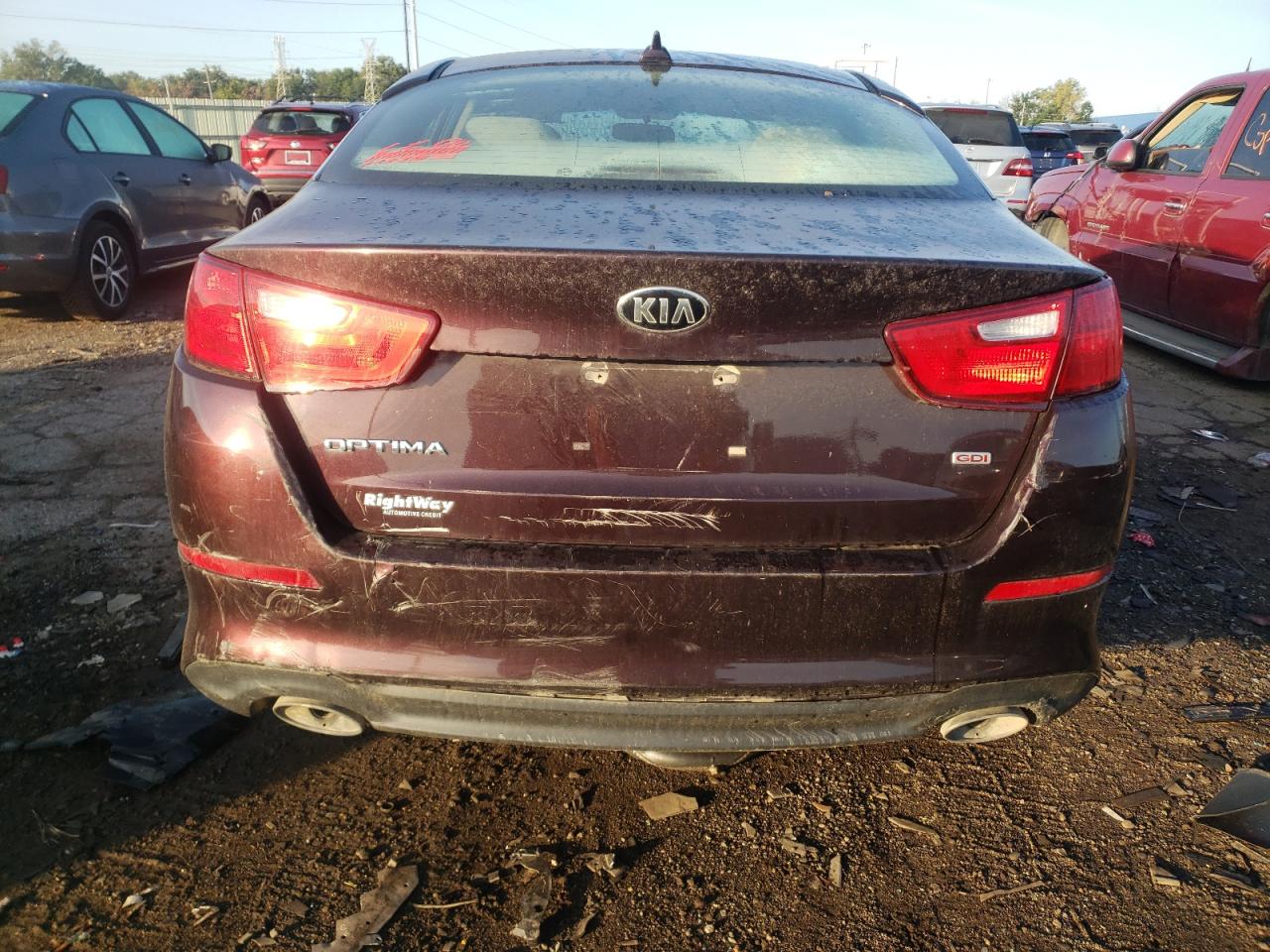 5XXGM4A70FG395066 2015 Kia Optima Lx