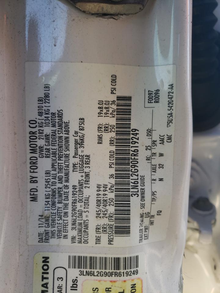 2015 Lincoln MKZ - Image 14