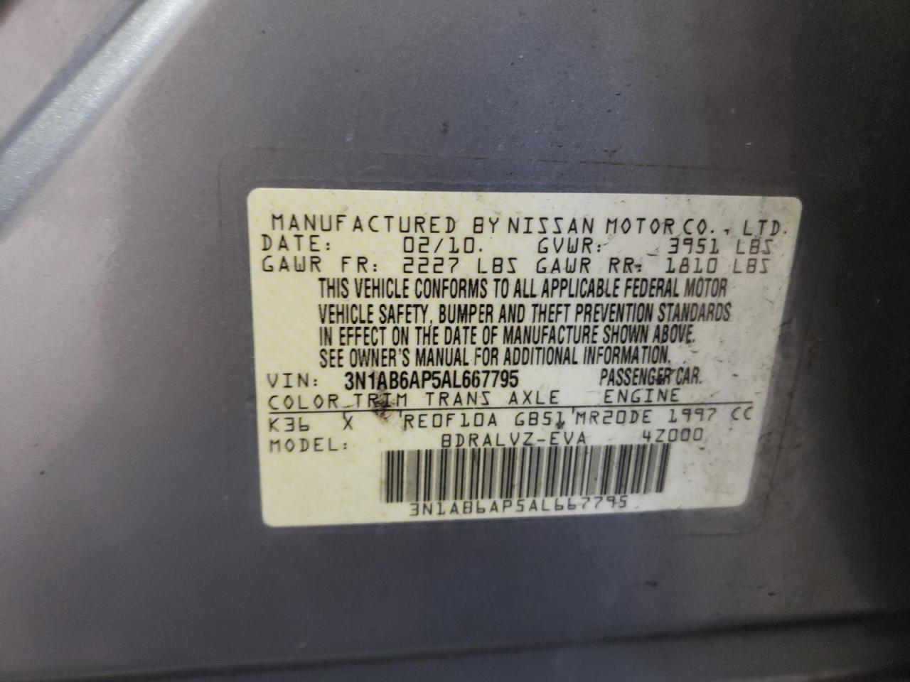 2010 Nissan Sentra - Image 15