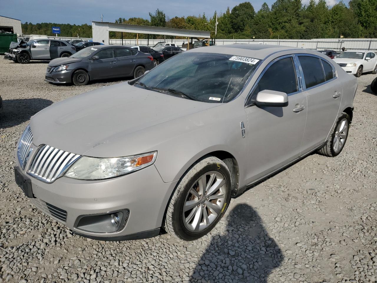 2009 Lincoln Mks на продаже в Memphis, TN - Rear End