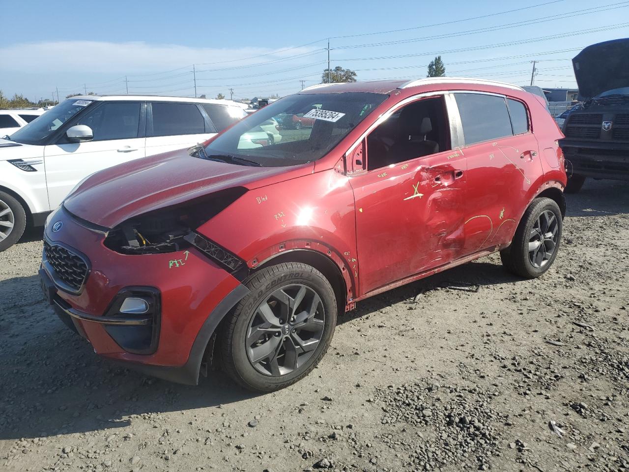 VIN KNDP6CAC4L7727015 2020 KIA SPORTAGE no.1