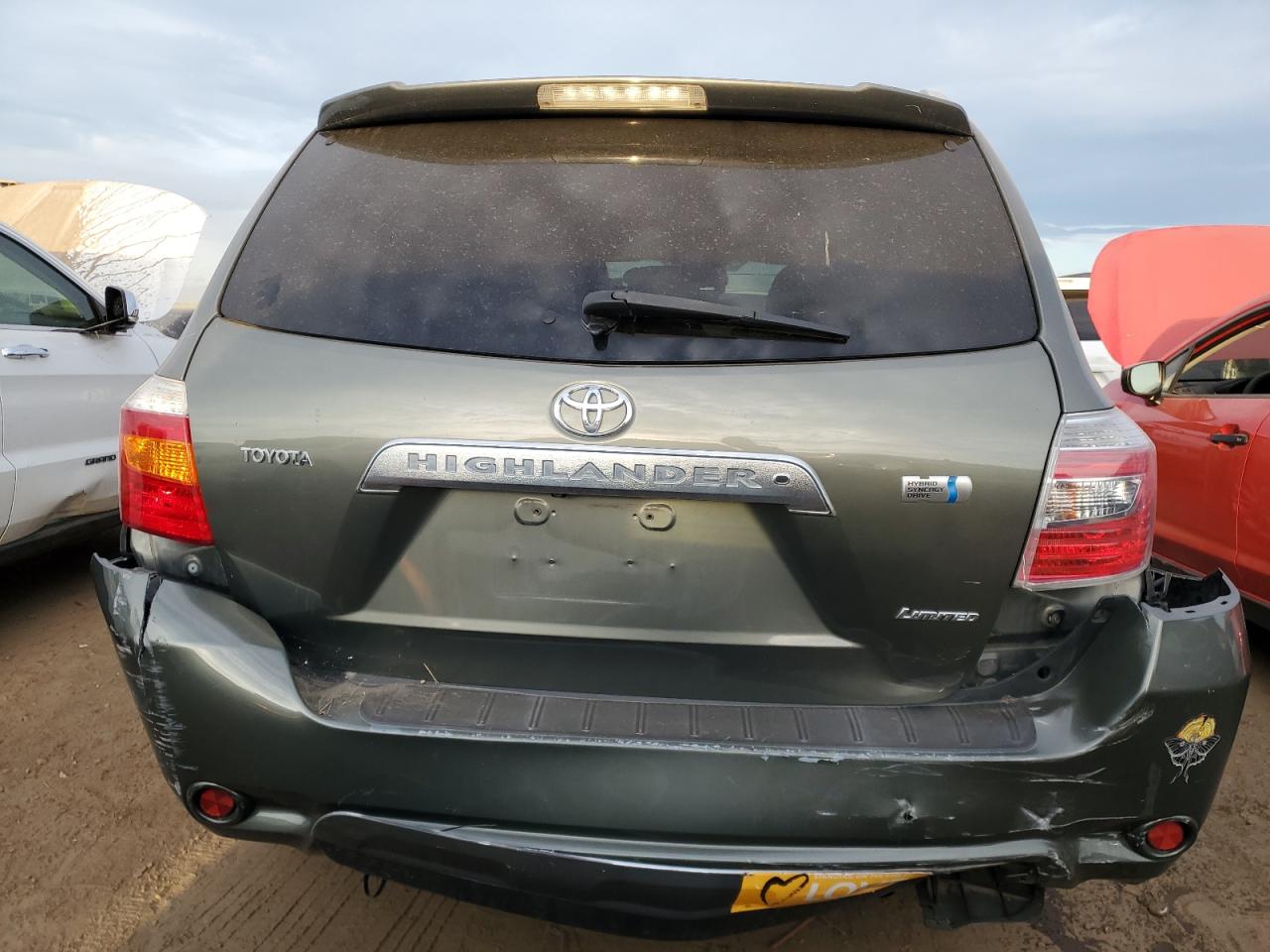 2008 Toyota Highlander Hybrid Limited VIN: JTEEW44AX82015020 Lot: 75784264