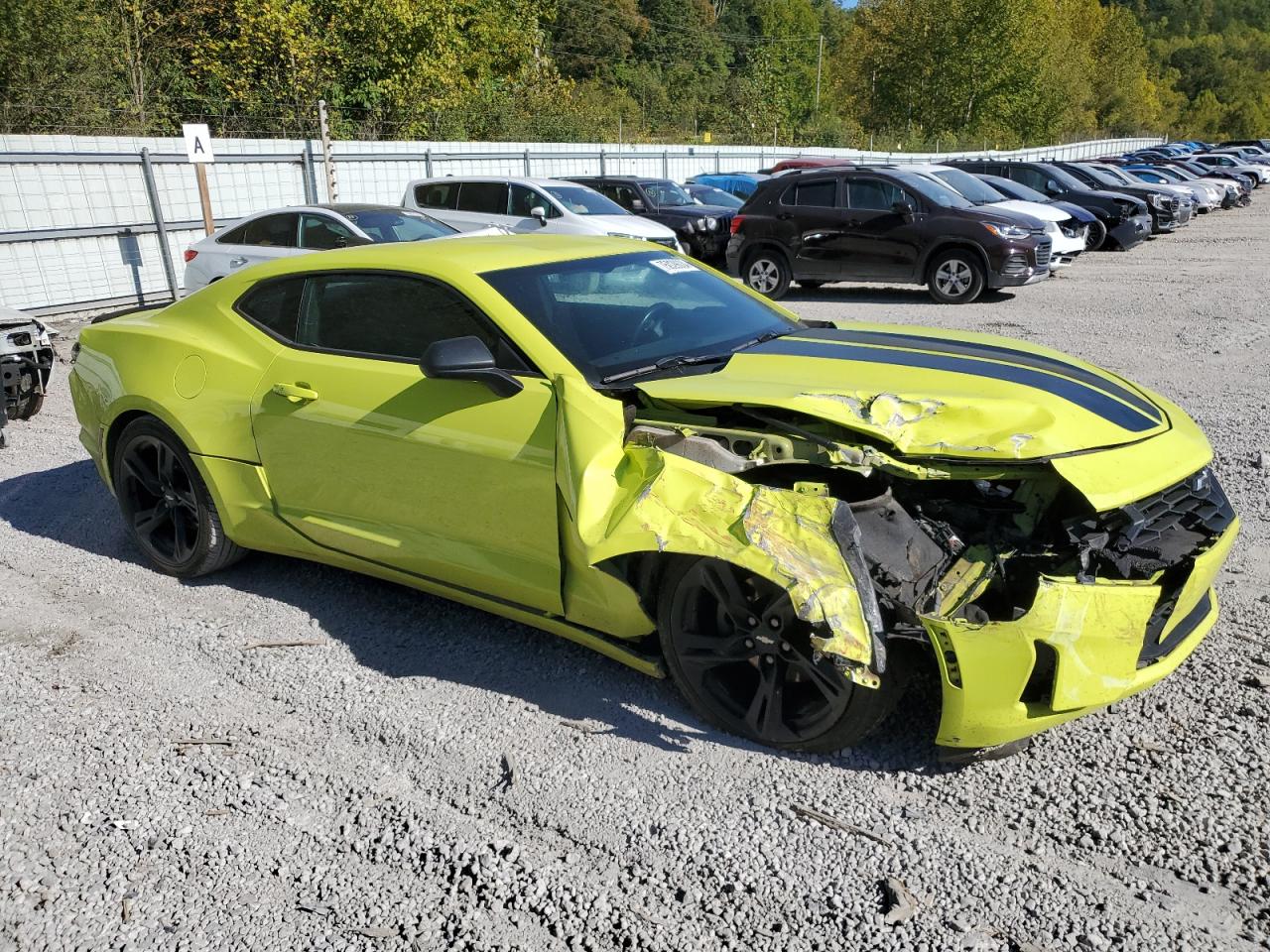 2019 Chevrolet Camaro Ls VIN: 1G1FB1RS8K0143918 Lot: 75009624