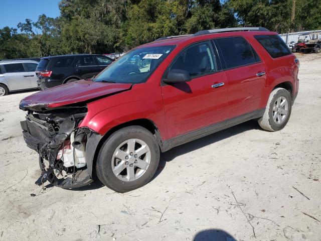  GMC ACADIA 2013 Czerwony