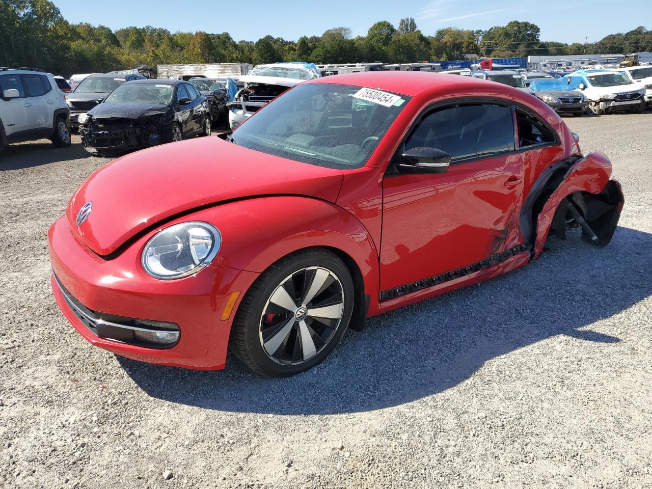 VIN 3VWV67AT4DM608478 2013 VOLKSWAGEN BEETLE no.1