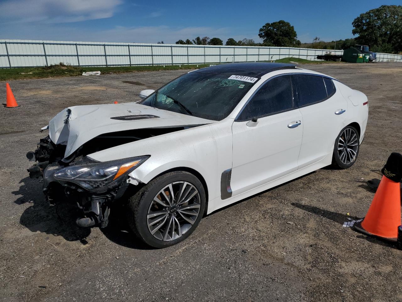 2018 Kia Stinger Premium VIN: KNAE25LA3J6015573 Lot: 74701174