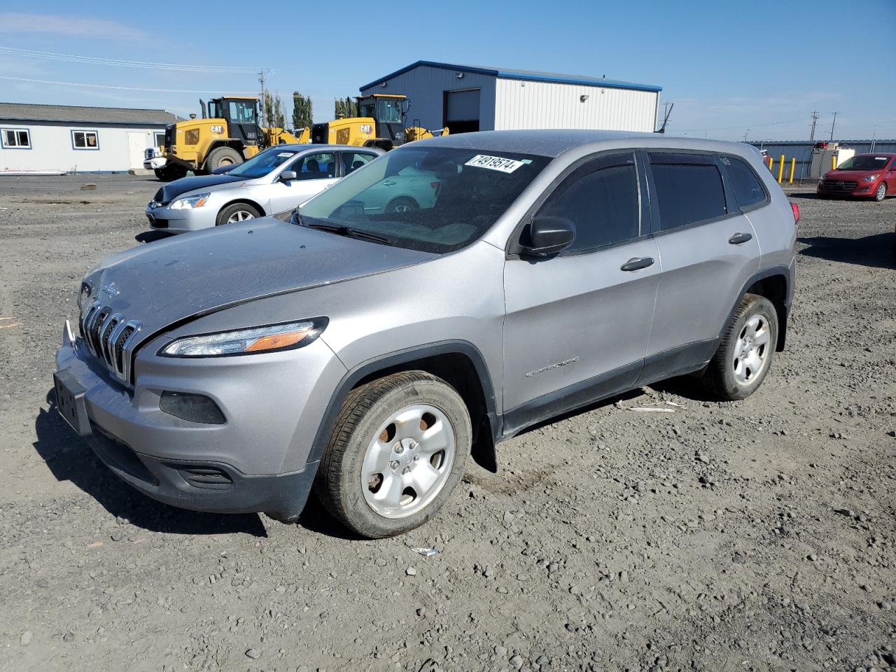 1C4PJLAB1JD595075 2018 Jeep Cherokee Sport