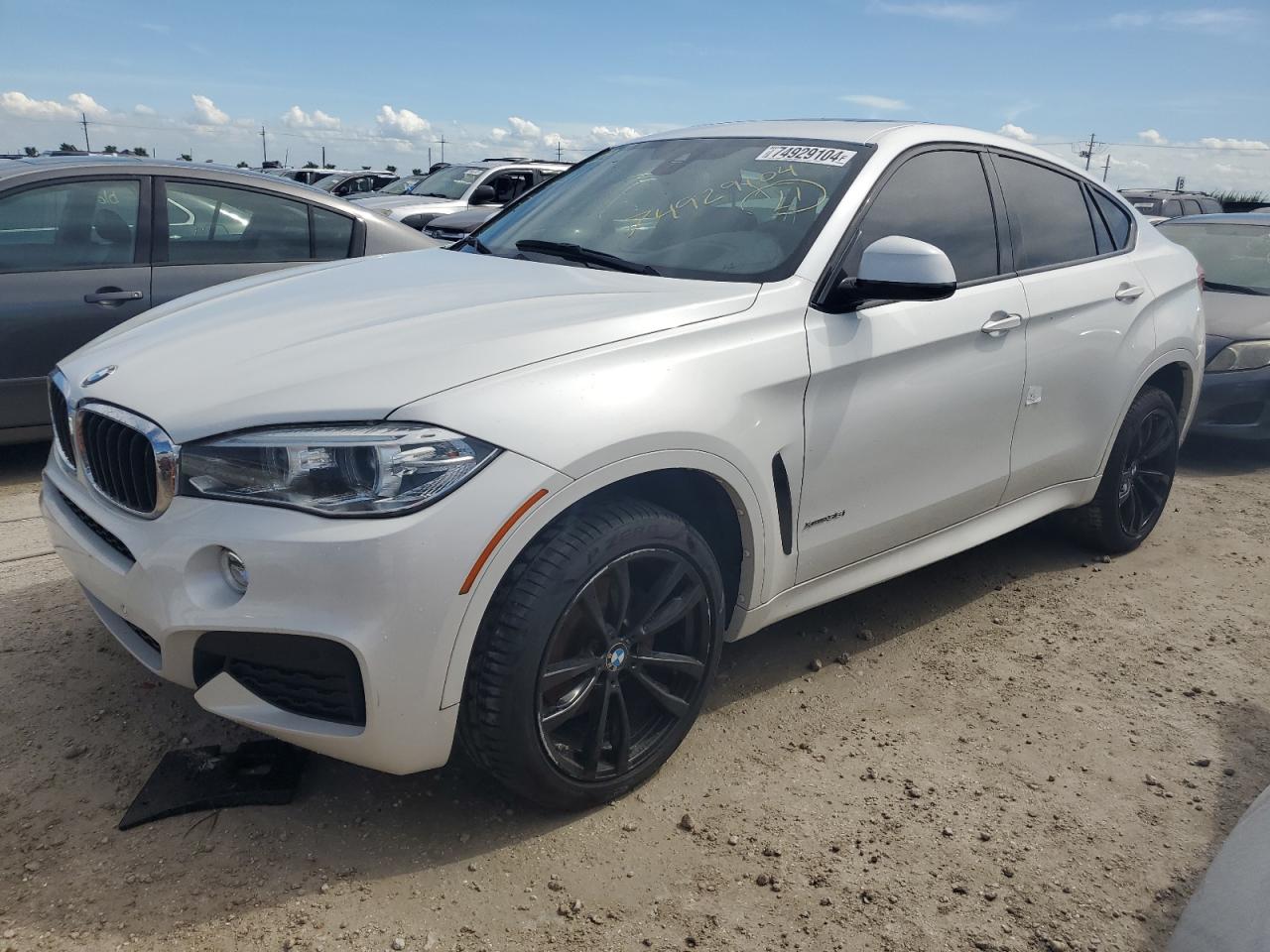 2018 BMW X6 xDrive35I VIN: 5UXKU2C53J0X50492 Lot: 74929104