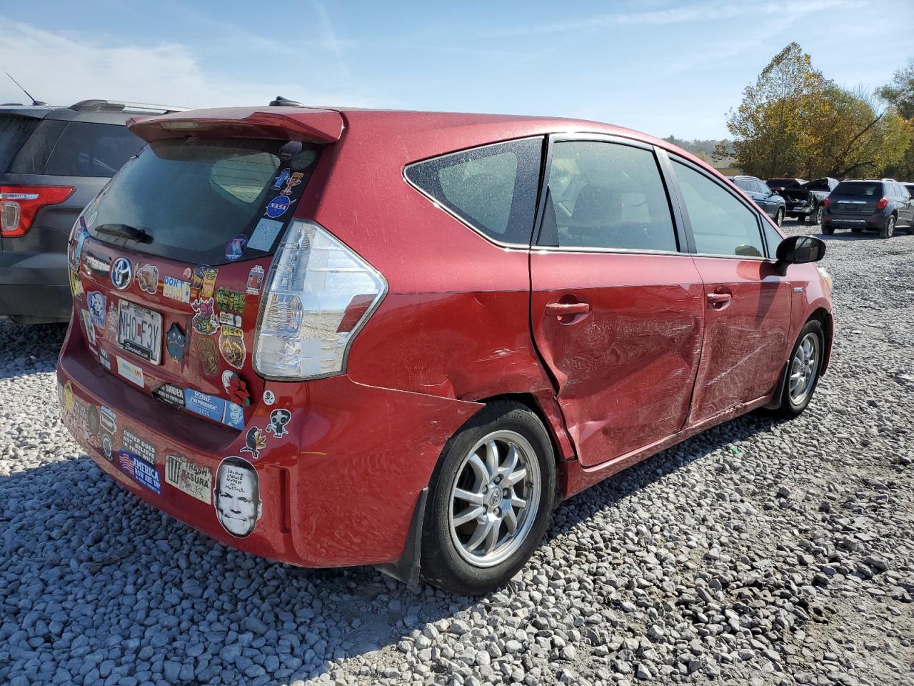 2012 Toyota Prius V VIN: JTDZN3EU8C3025947 Lot: 76795344