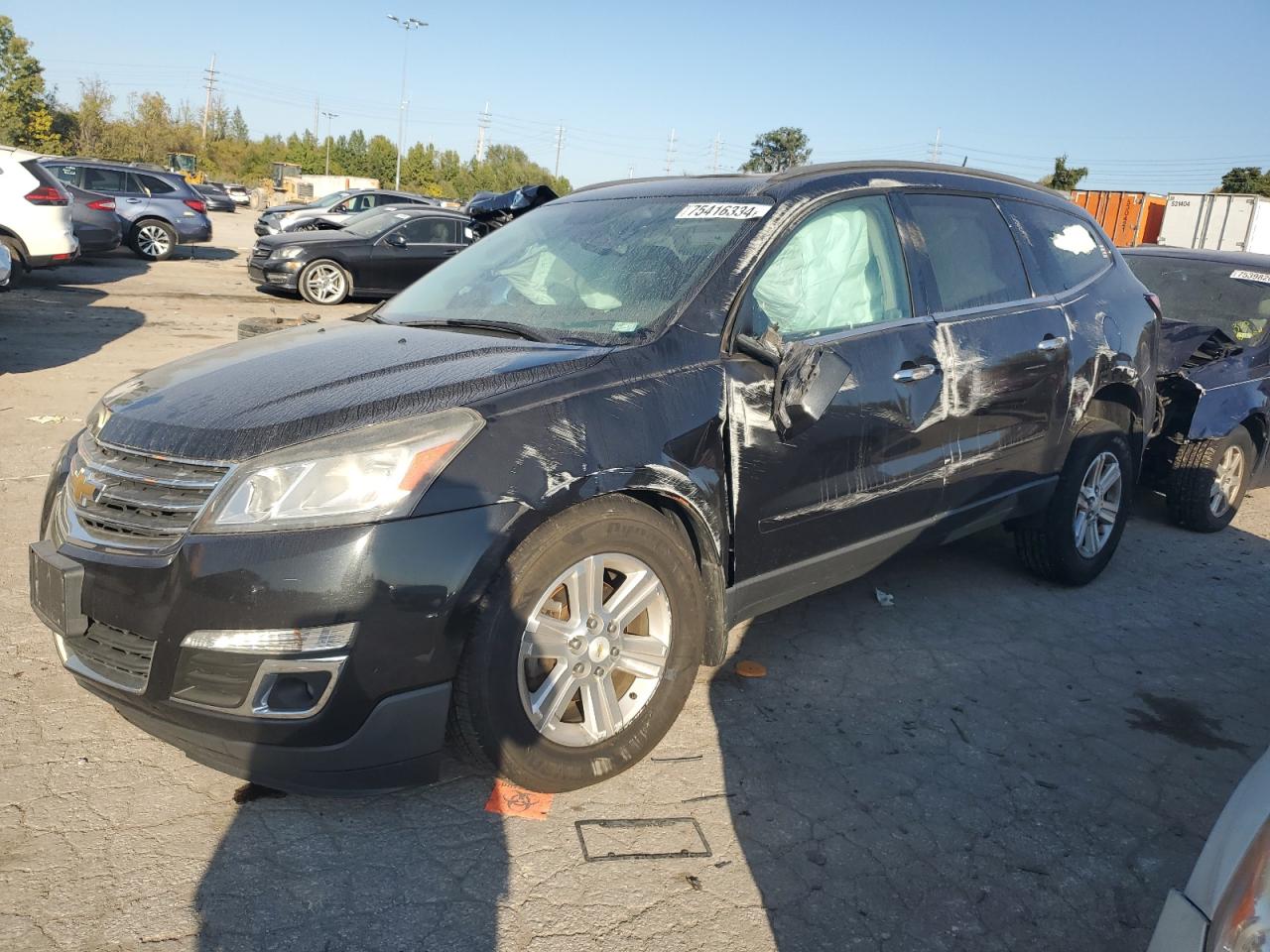 VIN 1GNKRJKD1DJ188524 2013 CHEVROLET TRAVERSE no.1