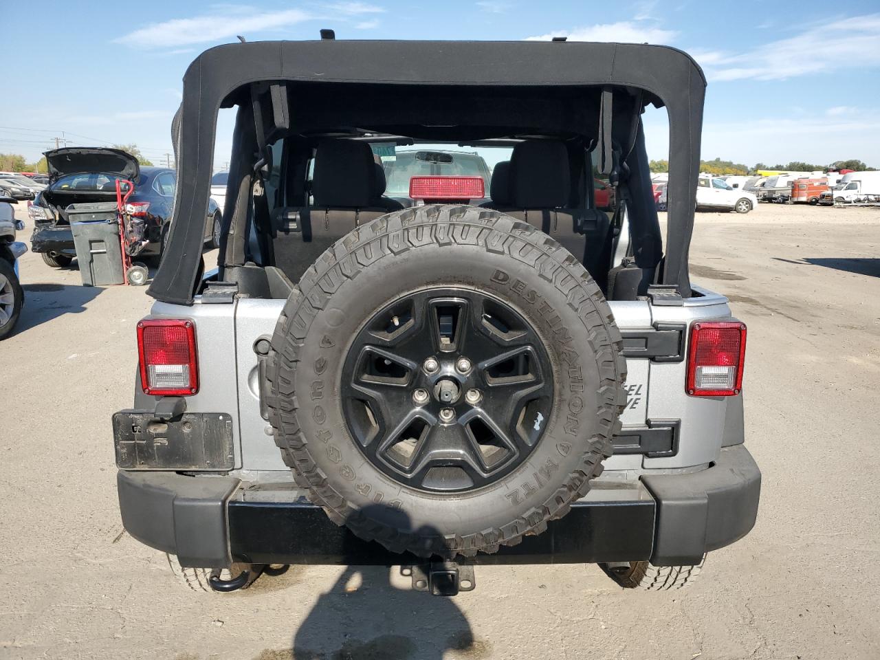 2015 Jeep Wrangler Unlimited Sport VIN: 1C4BJWDG9FL687714 Lot: 74019914