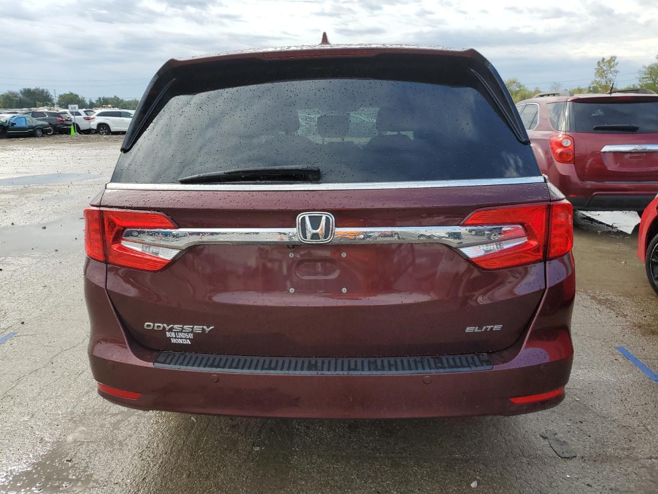 2020 Honda Odyssey Elite VIN: 5FNRL6H96LB041677 Lot: 74690864