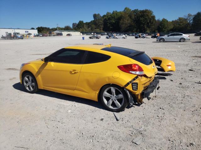  HYUNDAI VELOSTER 2015 Желтый