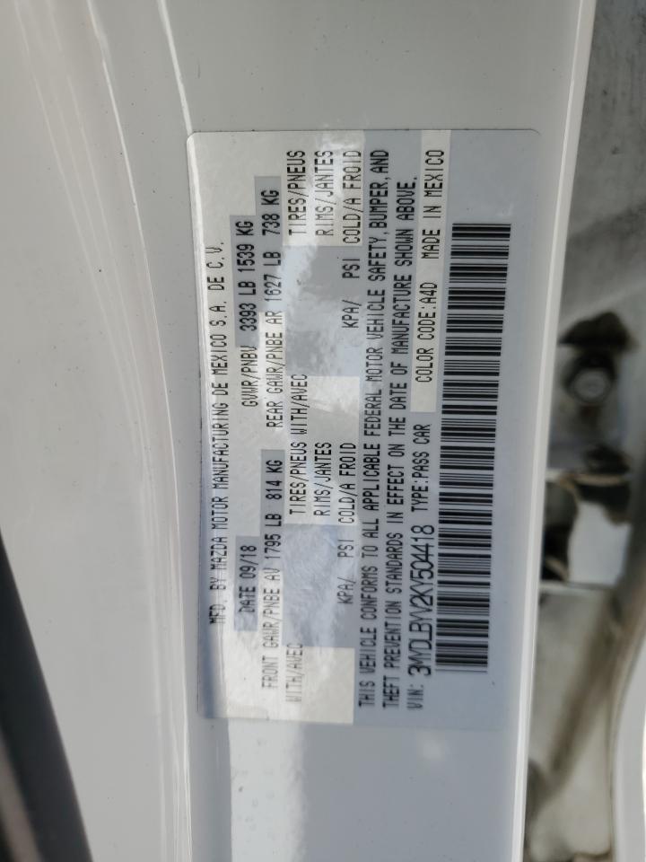 3MYDLBYV2KY504418 2019 Toyota Yaris L