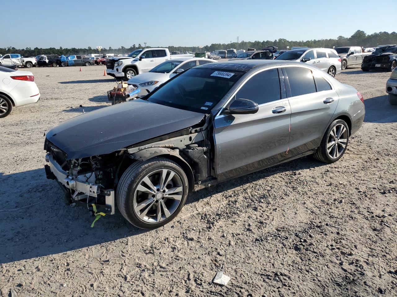 55SWF4JB7HU186311 2017 MERCEDES-BENZ C CLASS - Image 1