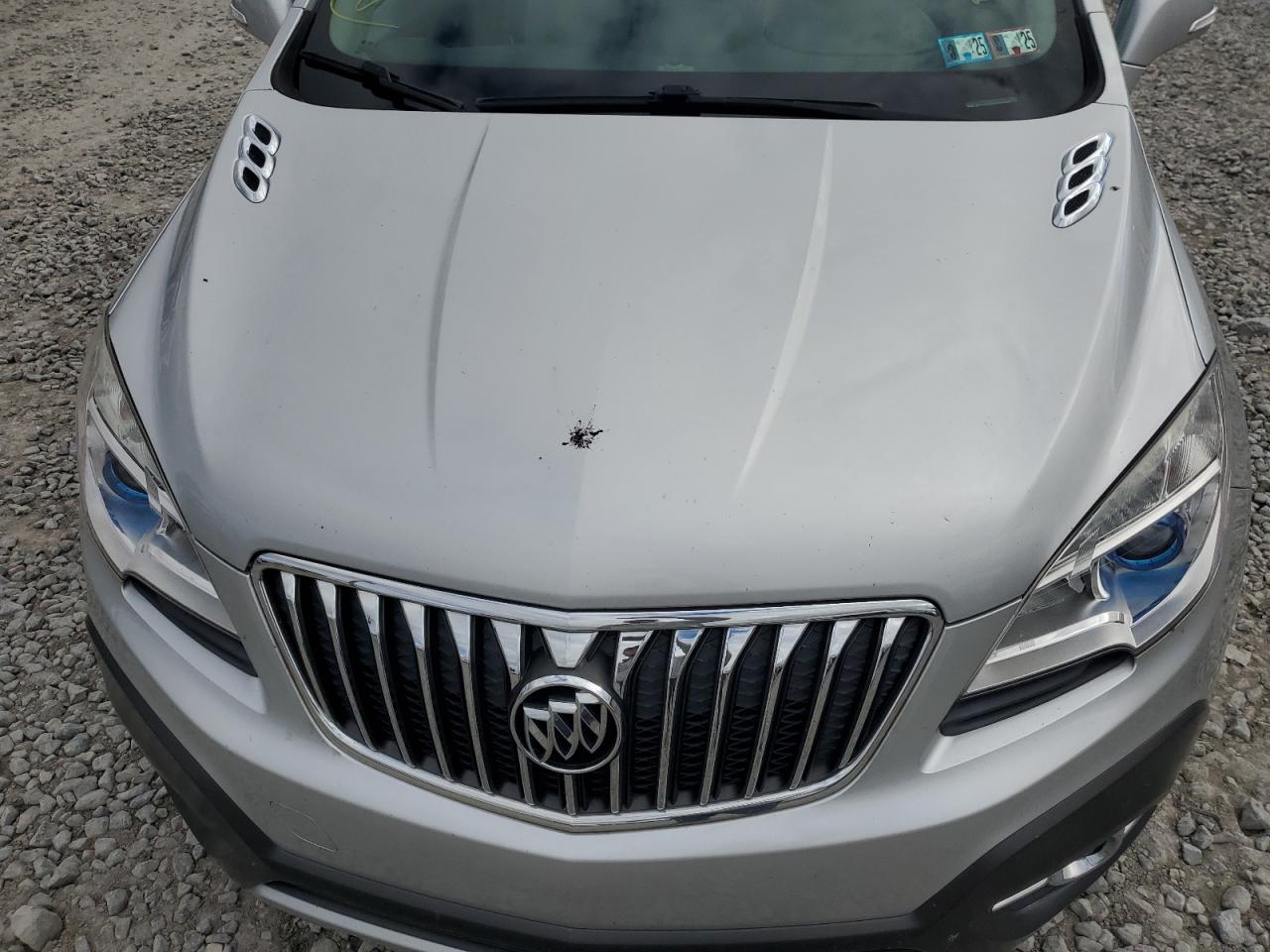 2015 BUICK ENCORE with REAR END damage, VIN KL4CJFSB2FB040311