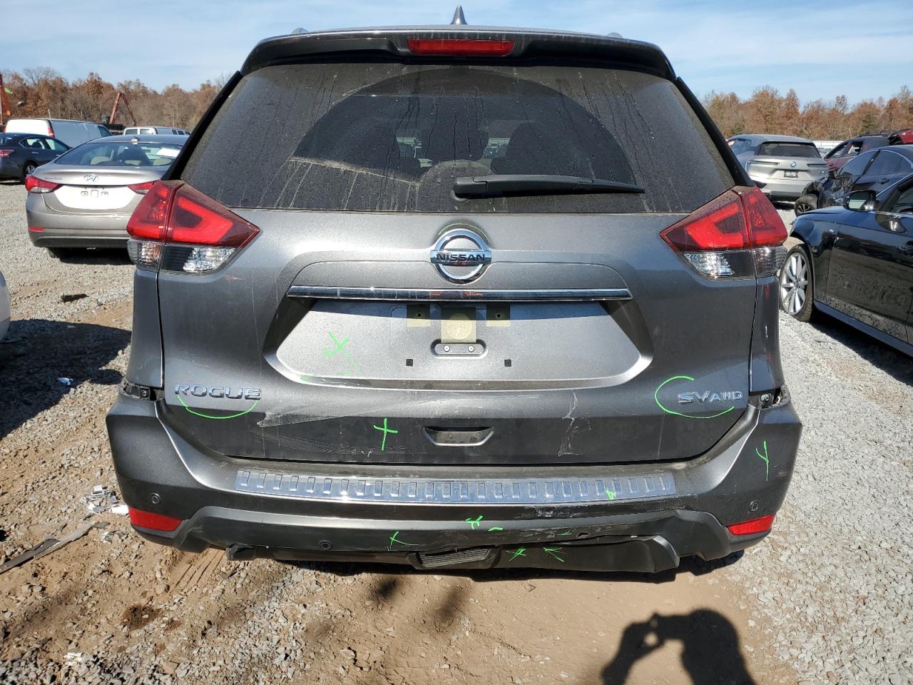 2019 Nissan Rogue S VIN: JN8AT2MV7KW383842 Lot: 78849554