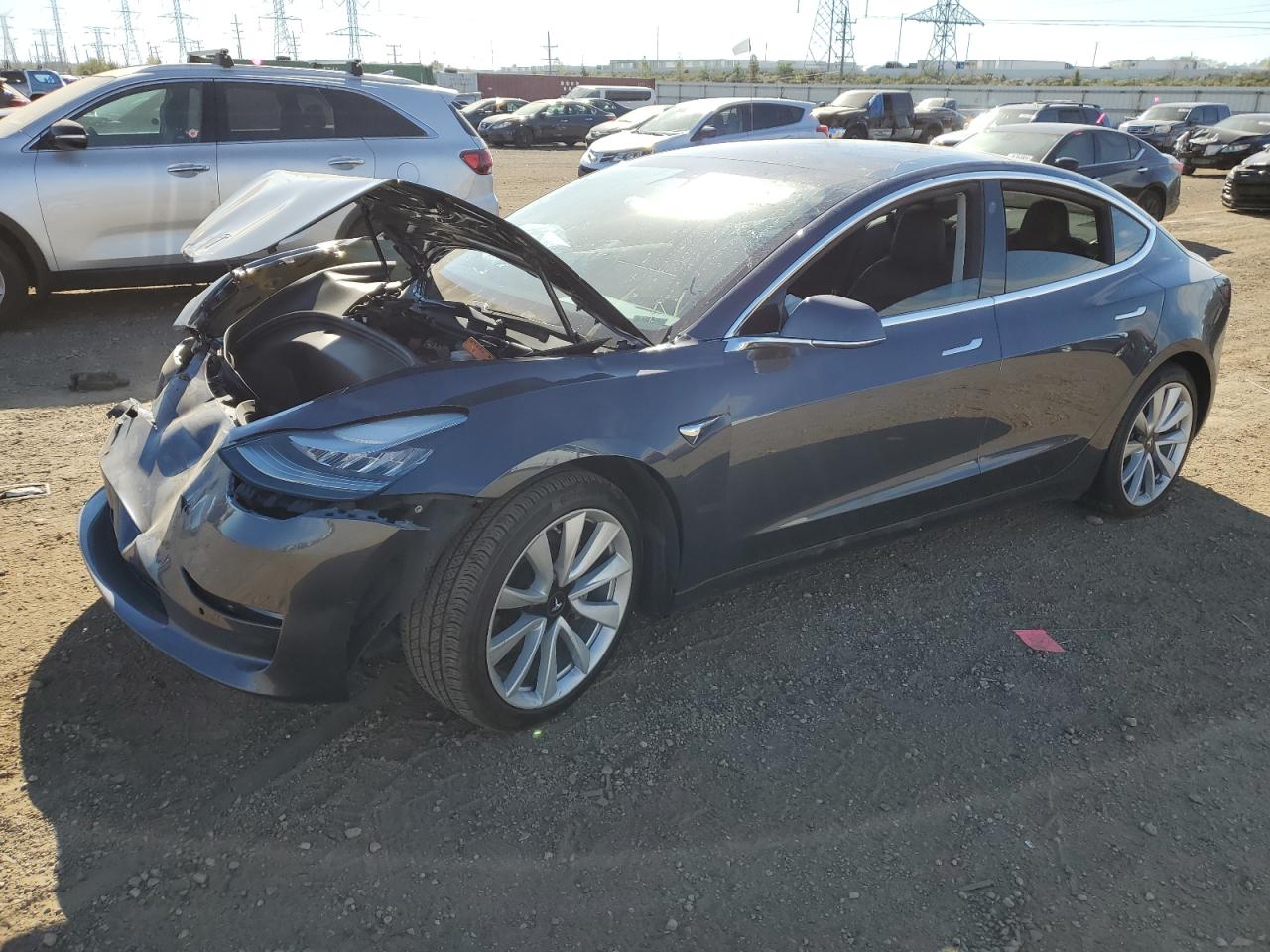 VIN 5YJ3E1EB0LF790954 2020 TESLA MODEL 3 no.1