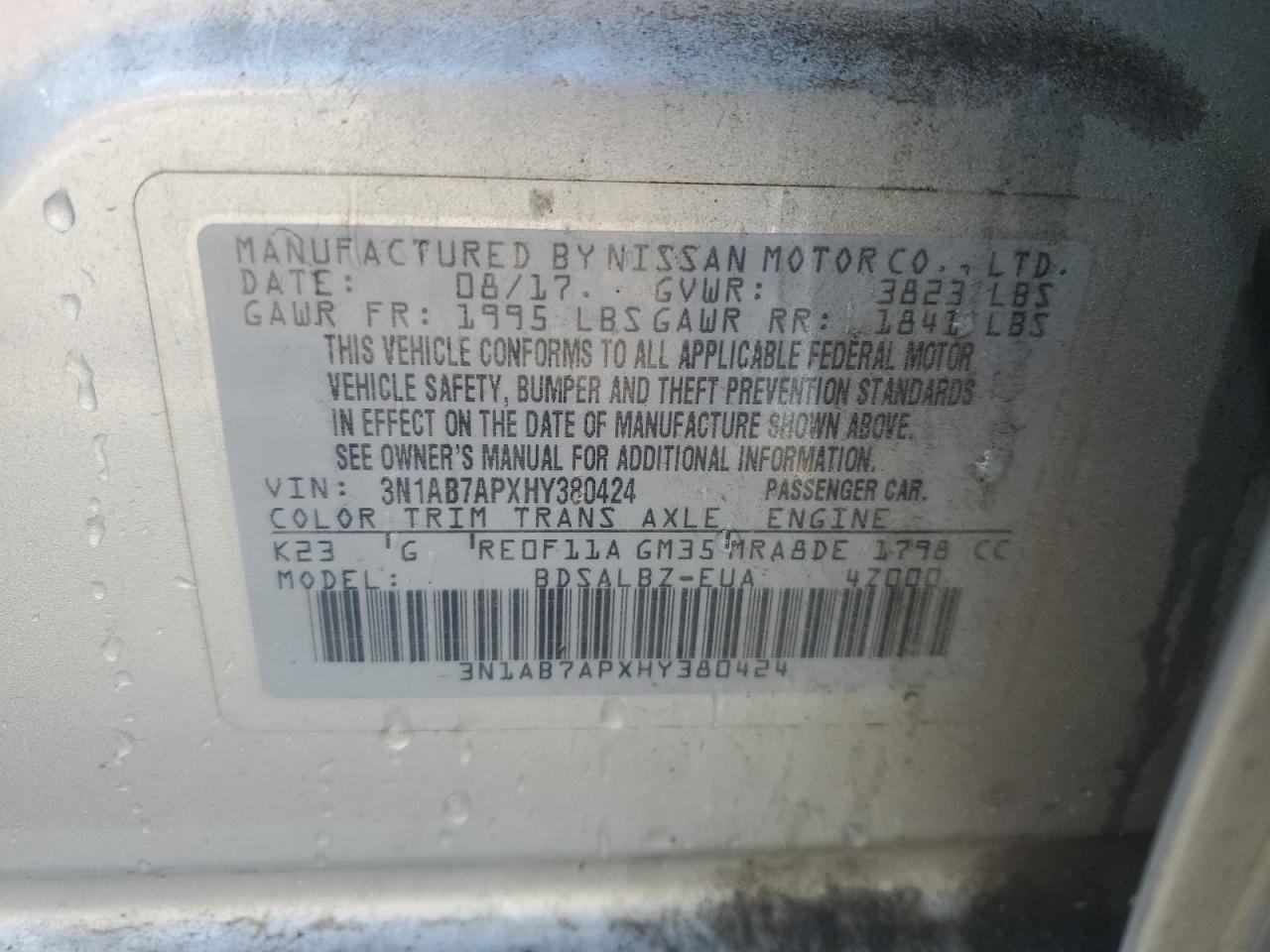 2017 Nissan Sentra - Image 12