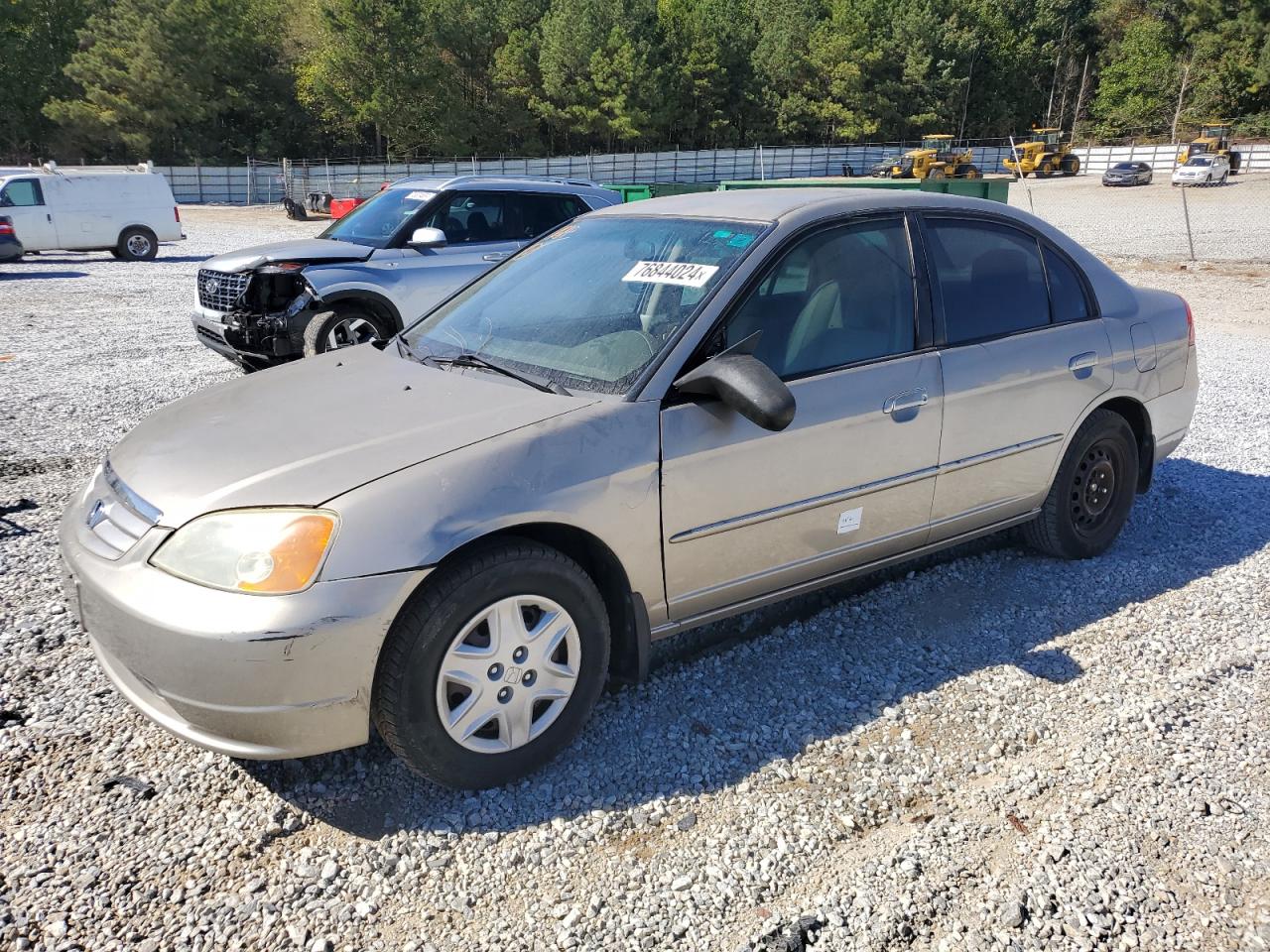 2003 Honda Civic Lx VIN: 2HGES16553H548778 Lot: 76844024