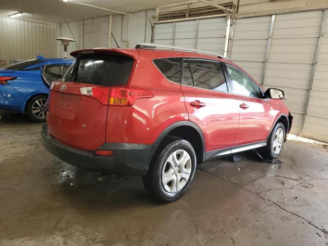  TOYOTA RAV4 2015 Красный